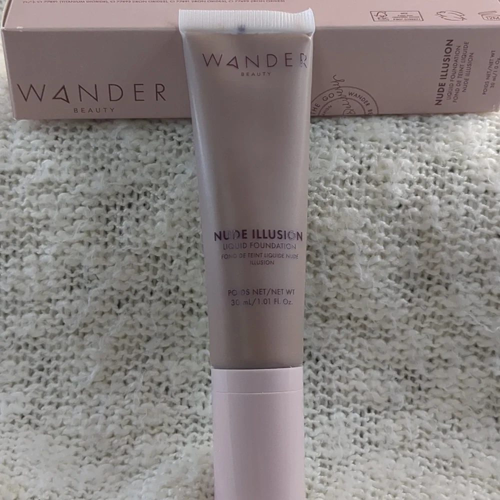 Wander Beauty Nude Illusion Liquid Foundation in Rich Deep, 30ml/1.01fl oz